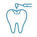 Restorative dentistry icon