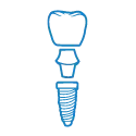 Dental implants icon